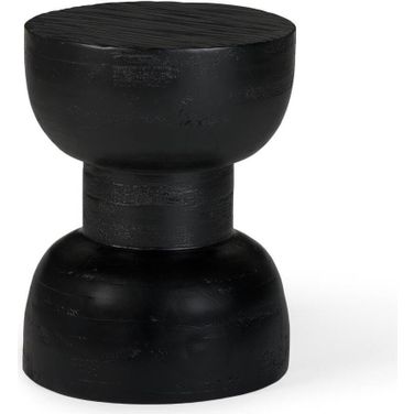 Hewn Small Occasional Table In Charcoal