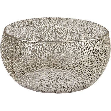 Hidden Treasures Nickel Coffee Table