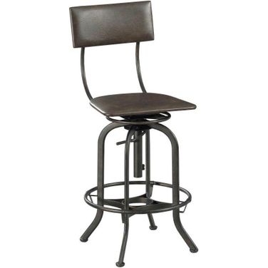 Hidden Treasures Rocco Adjustable Bar Stool