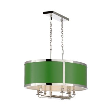High Street Chandelier In White and Cream