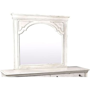 Highland Park Rustic Ivory Mirror