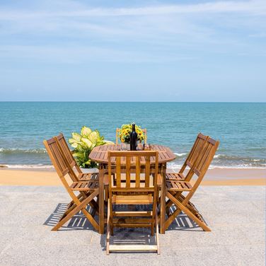 Hikaru Dining Set in Natural