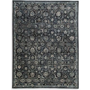 Hilcott Blue And Gray Large Rug