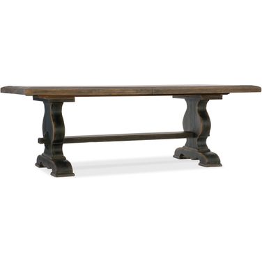 Hill Country Bandera 86 Inch Extendable Rectangular Dining Table