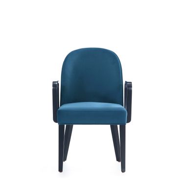 Hillman Dining Arm Chair In Blue