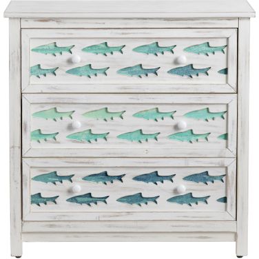 Hilton Head Chest In Blue and White