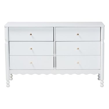 Hoffman 6-Drawer Dresser In White