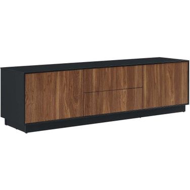 Holden 63 Inch TV Stand In Black and Walnut