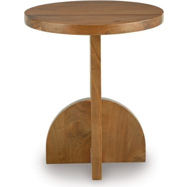 Hollbourne Accent Table In Brown