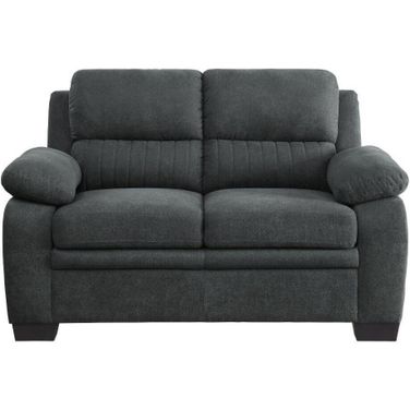 Holleman Dark Gray Loveseat