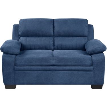 Holleman Love Seat In Blue