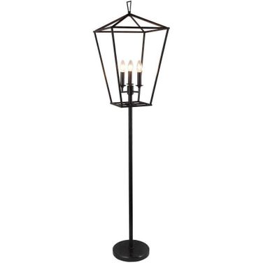 Hollie Floor Lamp In Black