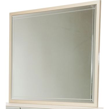 Hollywood Loft Pearl Rectangular Dresser Mirror