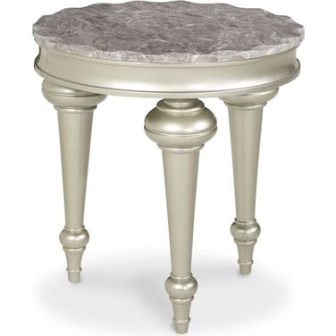 Hollywood Swank Chair Side Table