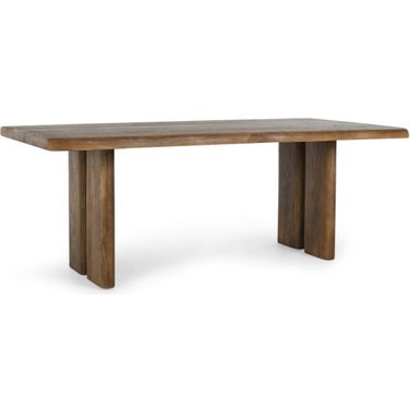 Holmes 80 Inch Dining Table In Light Brown