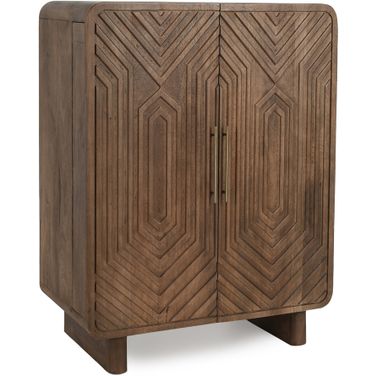 Holmes Bar Cabinet In Light Brown