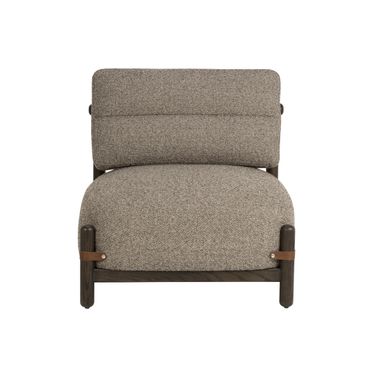 Holst Lounge Chair In Ebony and Gellar Earth