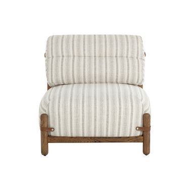 Holst Lounge Chair In Warm Brown and Gifford Script