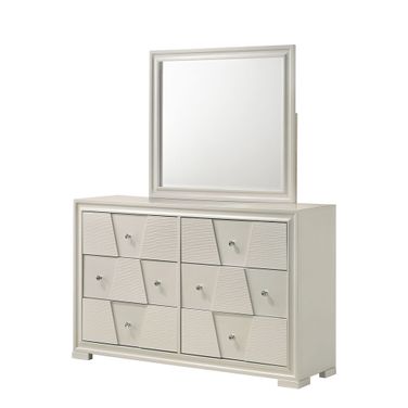 Holsted Mirror In White