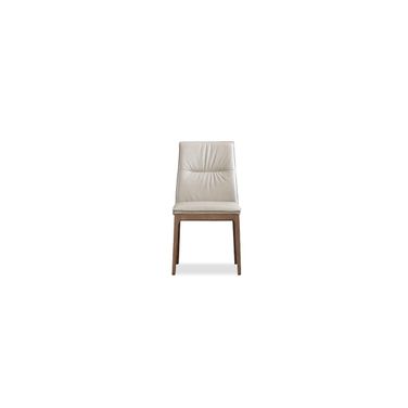 Holt Dining Chair Set of 2 Solid Wood Base In Grullo Taupe