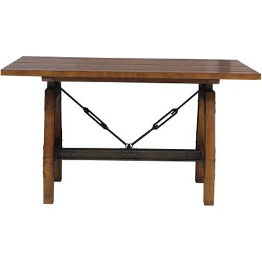 Holverson Counter Height Table In Brown and Gray