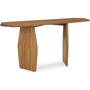 Holward Console Sofa Table In Natural