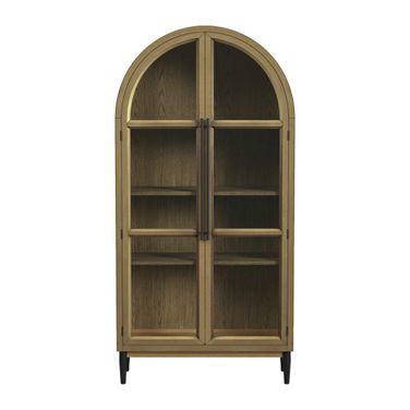 Homer Bookcase In Weathered Oak
