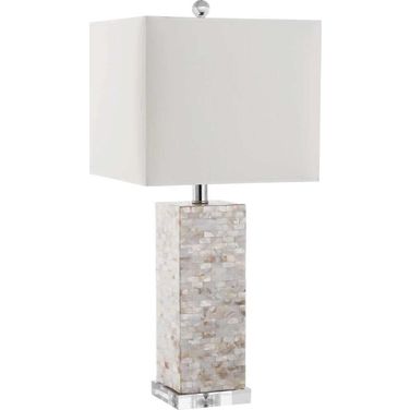 Homer Cream 26 Inch Shell Table Lamp