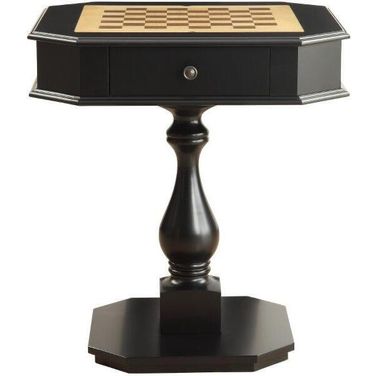 Homeroots Black Mdf Game Table