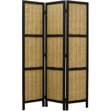 Homeroots Brown Wood Screen 274670