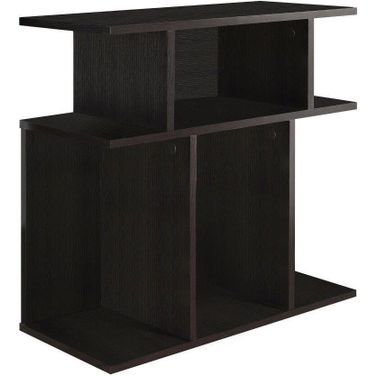 Homeroots Cappuccino Hollow Core Accent Table 332835