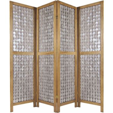 Homeroots Clear Capiz Shell Screen 342721