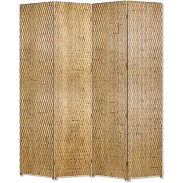 Homeroots Gold Wood Screen