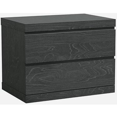 Homeroots Grey Nightstand 370735