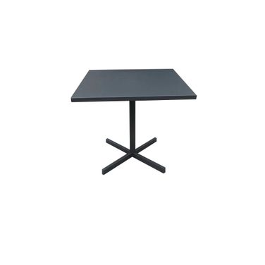 Homeroots Grey Steel Dining Table 372206