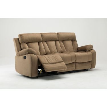 Homeroots Modern Beige Fabric Sofa
