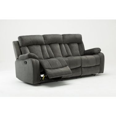 Homeroots Modern Grey Fabric Sofa