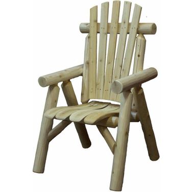 Homeroots Natural Wood Dining Chair 370286