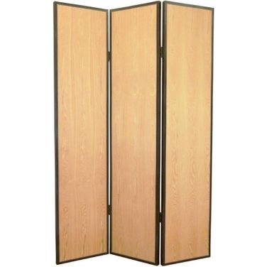 Homeroots Natural Wood Screen 274692