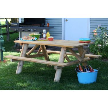 Homeroots Natural Wood Table 370279