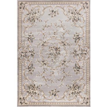 Polypropylene Light Grey Area Rug - 9' x 12'
