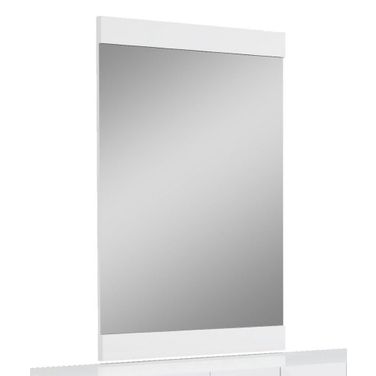 Homeroots Superb White High Gloss Mirror 329641
