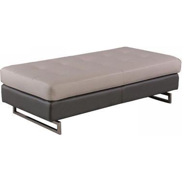 Homeroots Two Tone Ottoman