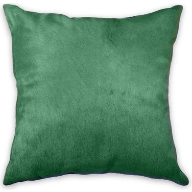 Homeroots Verde Cowhide Pillow 316664