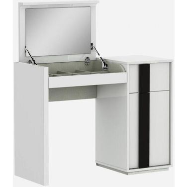 Homeroots White Iron Vanity Dresser