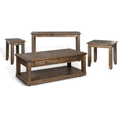 Homestead Tobacco Leaf Occasional Table Set