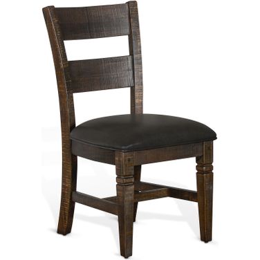 Homestead Ladderback Wood Dining Chair Set of 2 In Tobacco