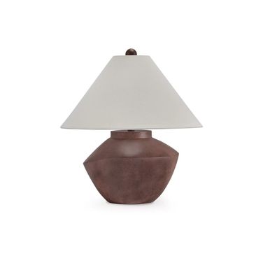 Honsworth Table Lamp In Antique Brown