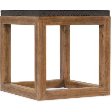 Hooker Furniture Big Sky End Table In Medium Wood