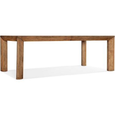 Hooker Furniture Big Sky Leg Table In Medium Wood
